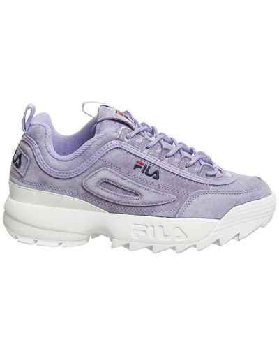 Fila purple trainers Clearance