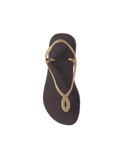 havaianas luna aubergine