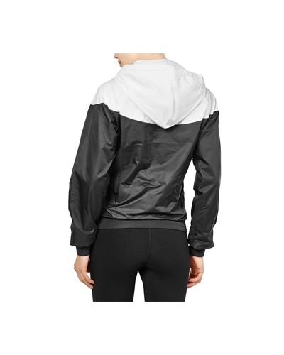 Nike Windrunner W in Black (White) | Lyst