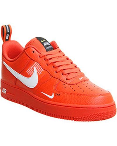 af1 utility low red