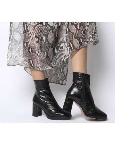 low platform boots
