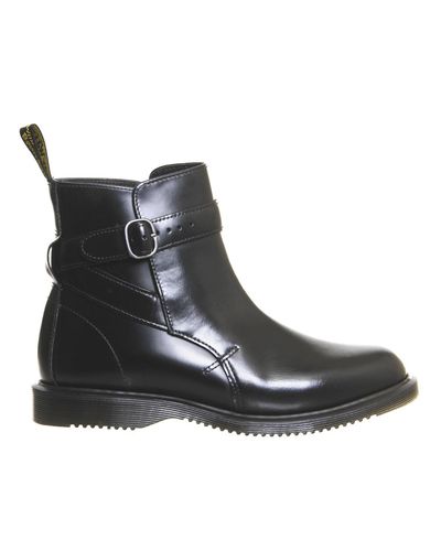 Dr. Martens Leather Kensington Teresa Jodphur Boots in Black | Lyst