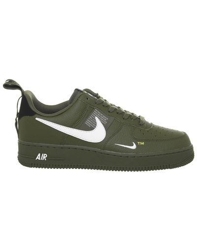 nike air force utility olive green