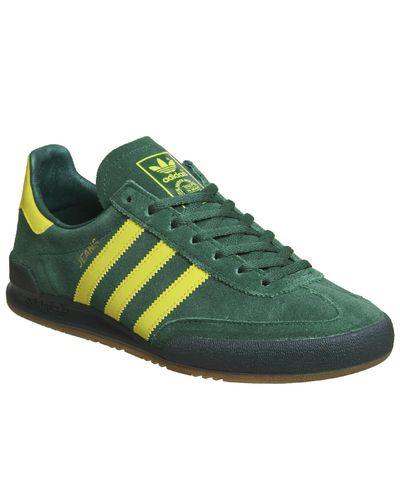 adidas jeans trainers green
