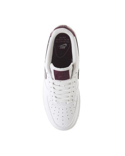 air force 1 07 white bordeaux