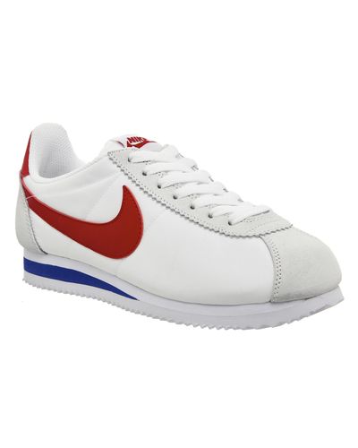 red white blue nike cortez womens