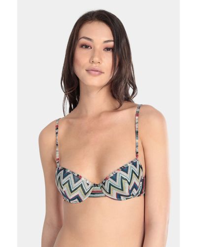 missoni blue bikini
