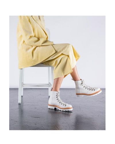 grenson nanette white