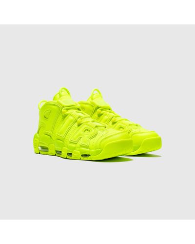 Nike Leather Air More Uptempo '96 "volt" in Yellow for Men | Lyst