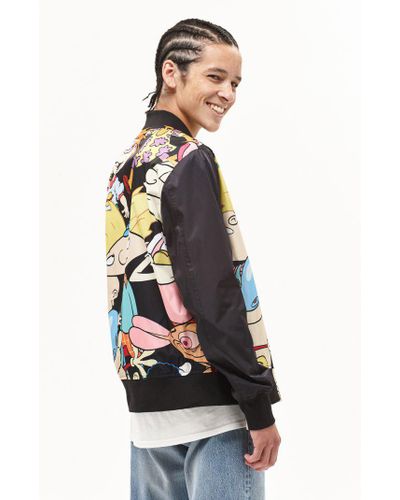 nickelodeon reversible bomber jacket