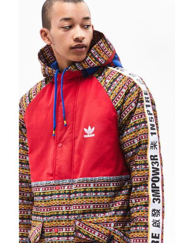 adidas X Pharrell Williams Solar Hu Padded Jacket in Red for Men - Lyst