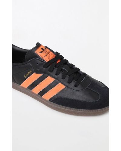 adidas samba og black orange