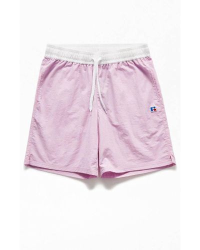 russell nylon shorts