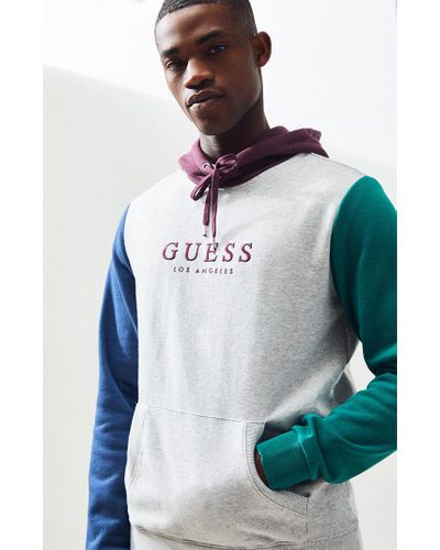 red guess hoodie