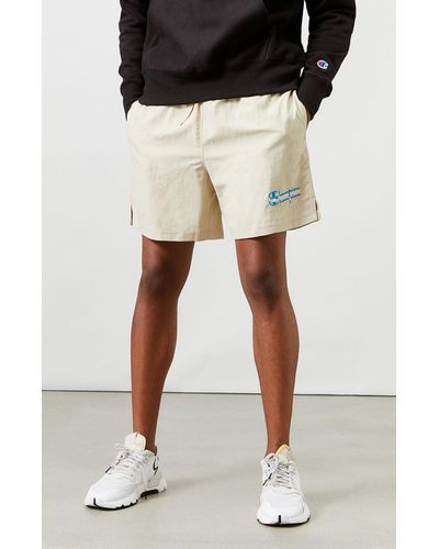 champion stacked nylon rip stop shorts