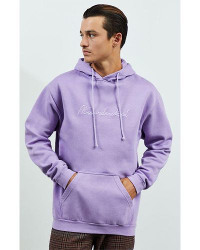 PacSun Fleece Misunderstood Lavender Pullover Hoodie in Purple for Men -  Lyst