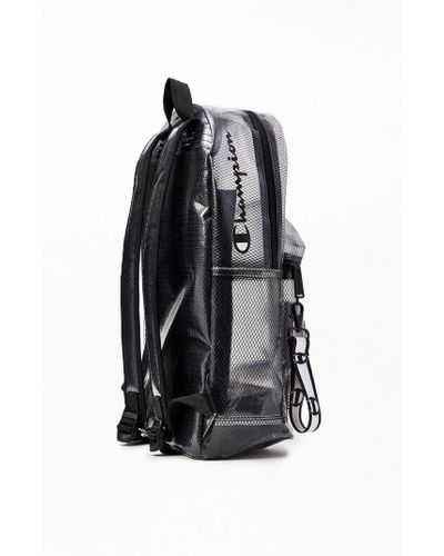 clear champion backpack