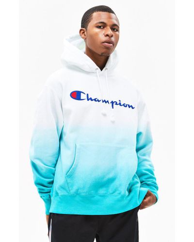 Champion reverse weave dip dye pullover hoodie Clearance