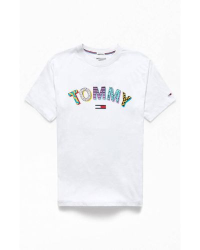 tommy jeans retro t shirt