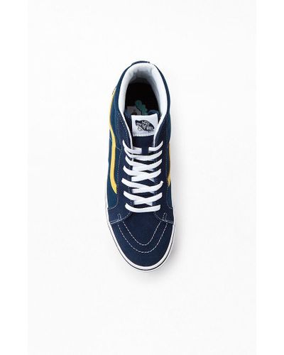 vans yellow blue