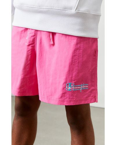 stacked nylon ripstop shorts