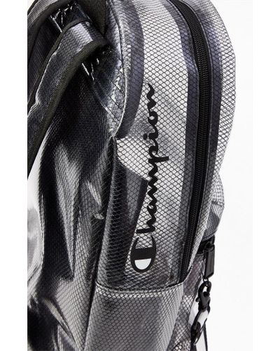 clear champion backpack