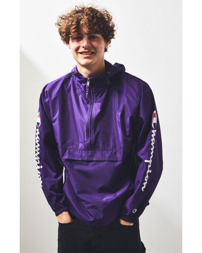 men's champion anorak jacket