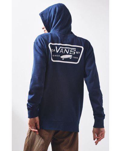 vans full patch hoodie