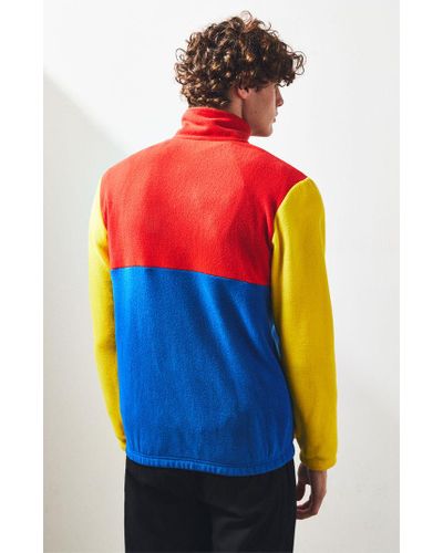 polaroid quarter zip fleece pullover