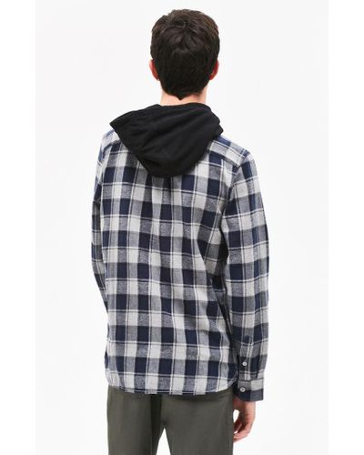 vans hooded flannel