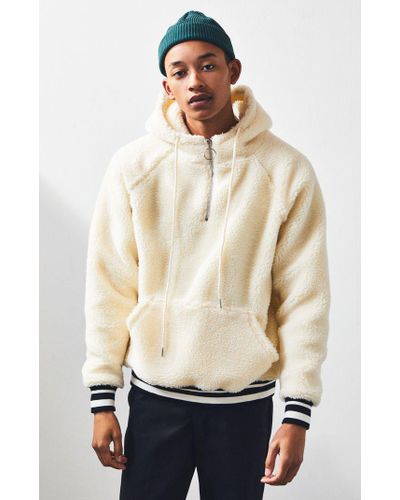 teddy quarter zip pullover