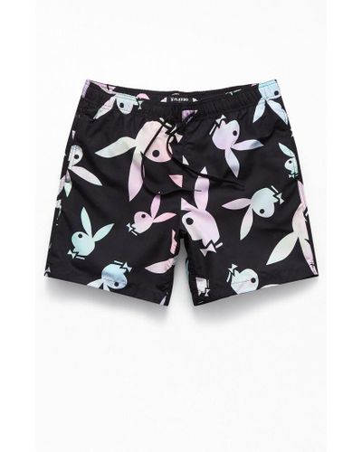 Playboy tie dye swim trunks Clearance