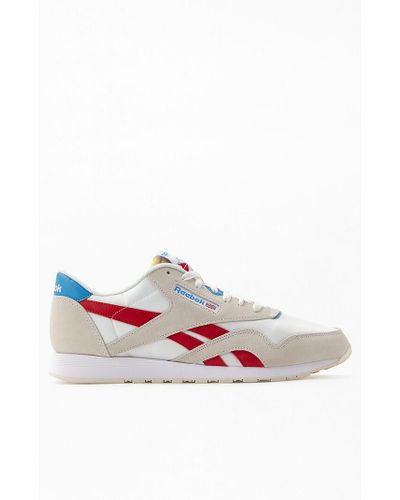reebok classic nylon red