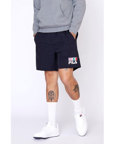 fila flag nylon shorts