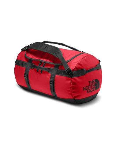 The North Face Synthetic Base Camp 50l Duffel in Red for Men - Lyst
