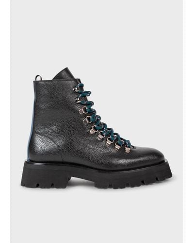 Paul Smith Black Leather 'dakota' Boots