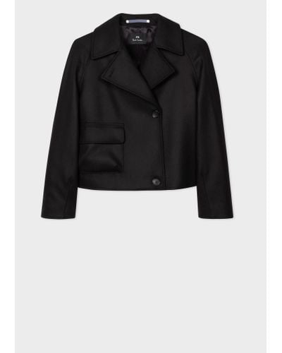 PS by Paul Smith Womens Coat - Black