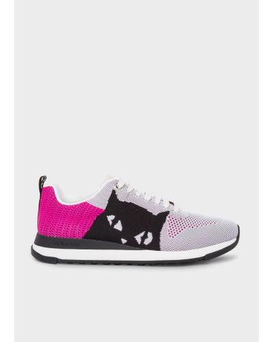 paul smith rappid knitted trainers