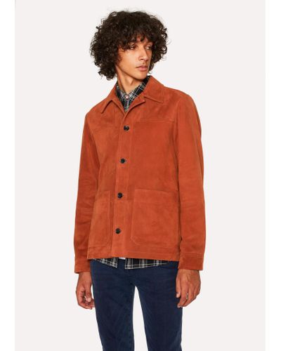 paul smith suede jacket