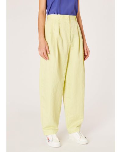 Paul Smith Womens Trousers - Yellow