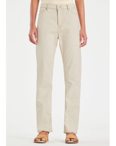 Paul Smith Womens Straight Fit Jean - Natural