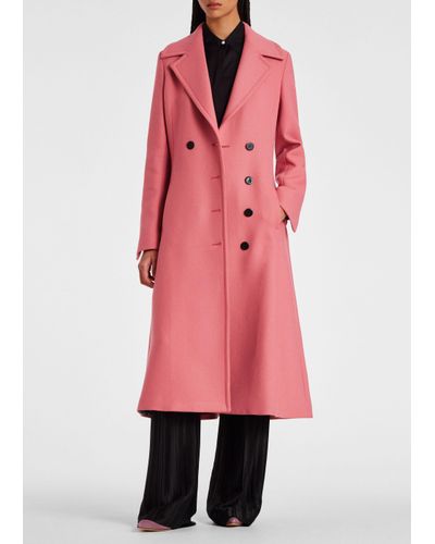 Paul Smith Womens Coat - Pink
