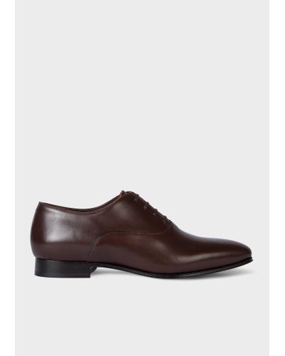 PS by Paul Smith Brown Leather 'fleming' Shoes