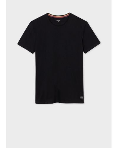 Paul Smith Black Cotton Lounge T-shirt