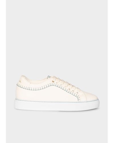 Paul Smith Womens Shoe Basso Off White - Natural