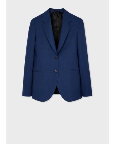 Paul Smith A Suit To Travel In - Dark Blue Wool Two-button Blazer