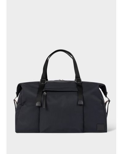 Paul Smith Navy Cotton-blend Canvas Holdall - Black