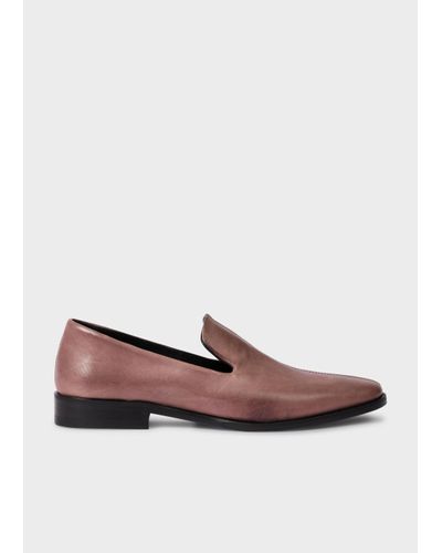 Paul Smith Womens Shoe Addis Mauve - Brown