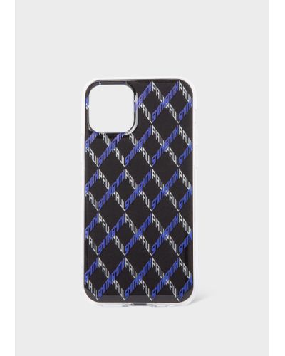 Paul Smith 'geo' Iphone 11 Pro Case Multicolour - Blue