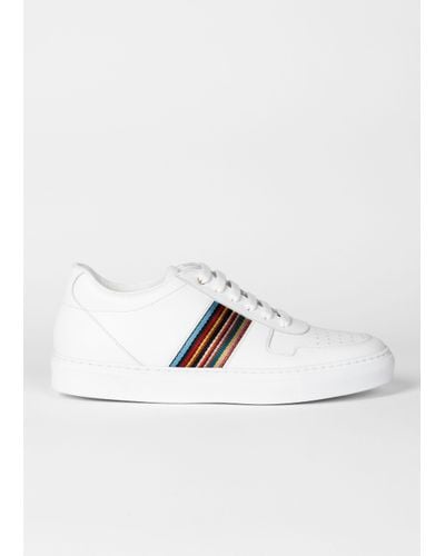 Paul smith hotsell stripe trainers
